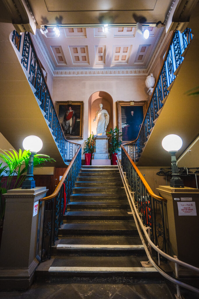 lit and phil entrance