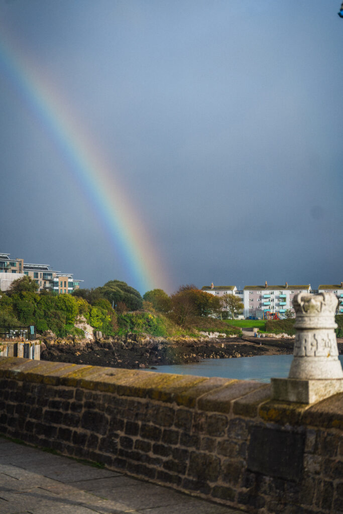 rainbow in plymouth