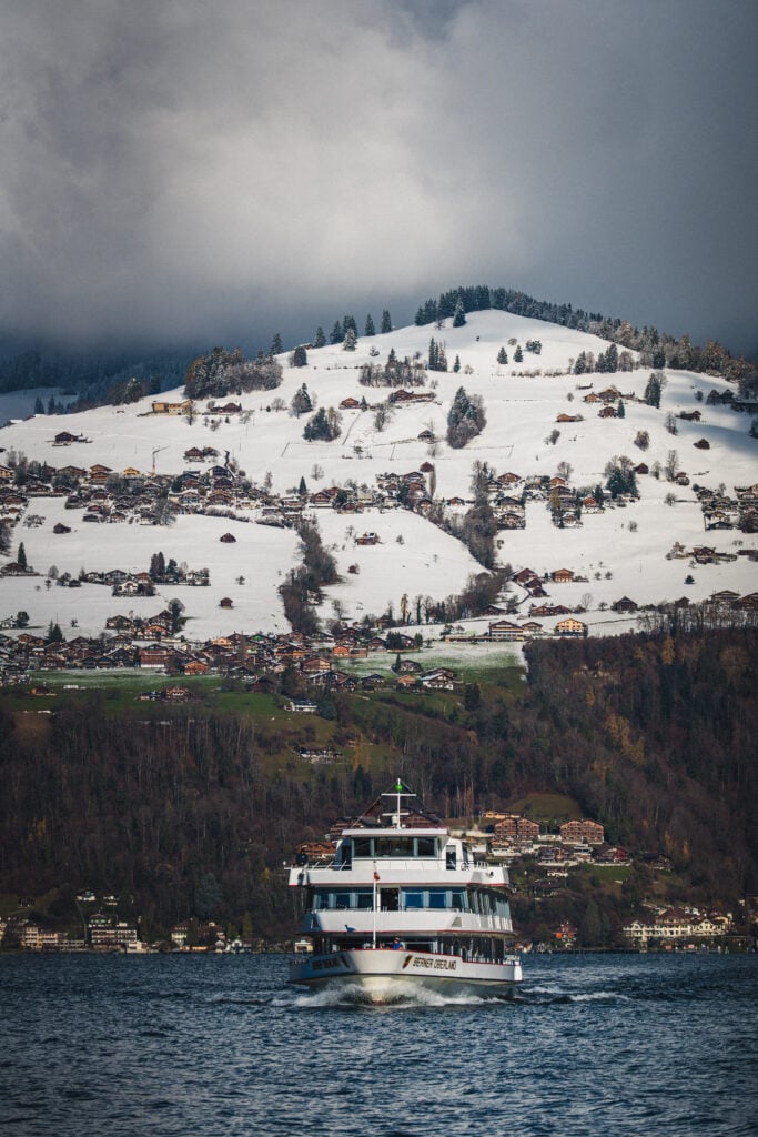 spiez ferry ride