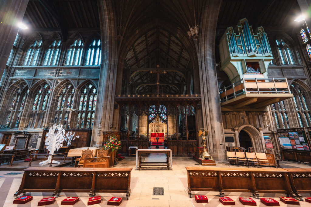 st mary's church interior nottingham