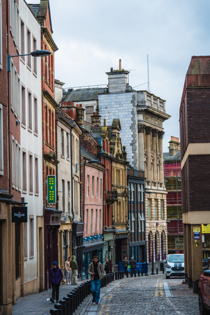 street in Newcastle