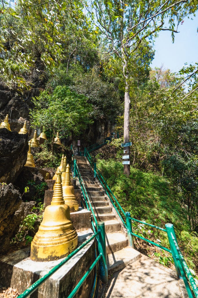 stairs tiger cave temple