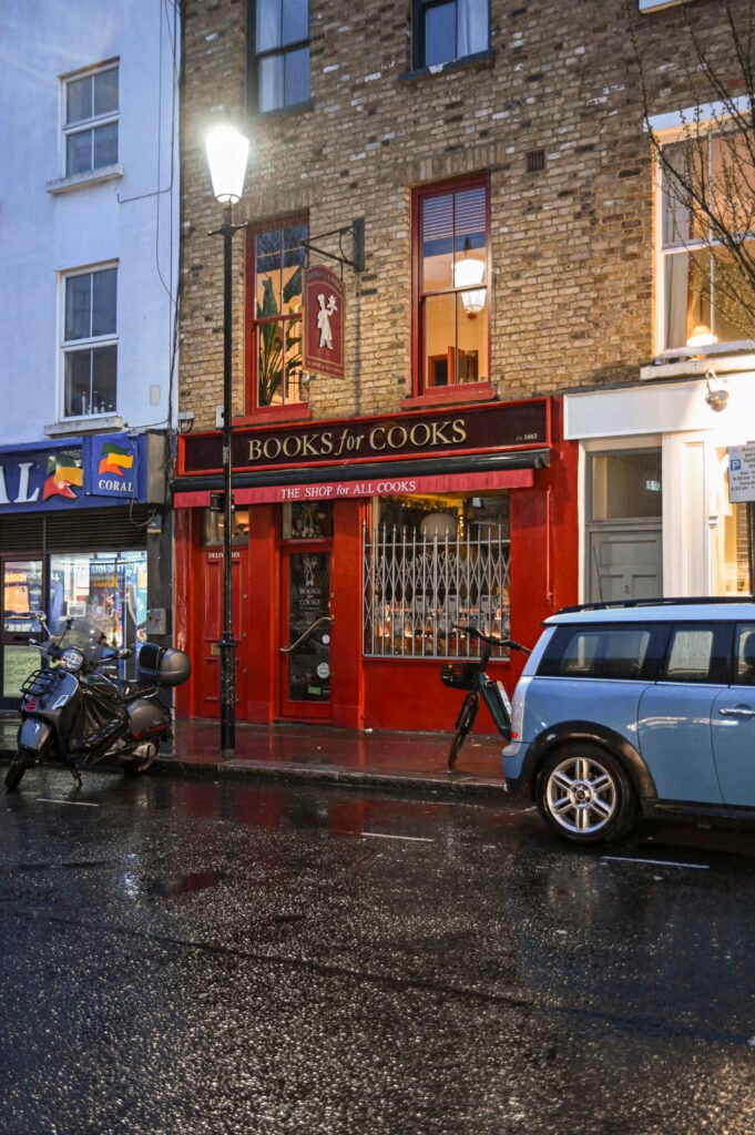 Books for Cooks Bookshop in London