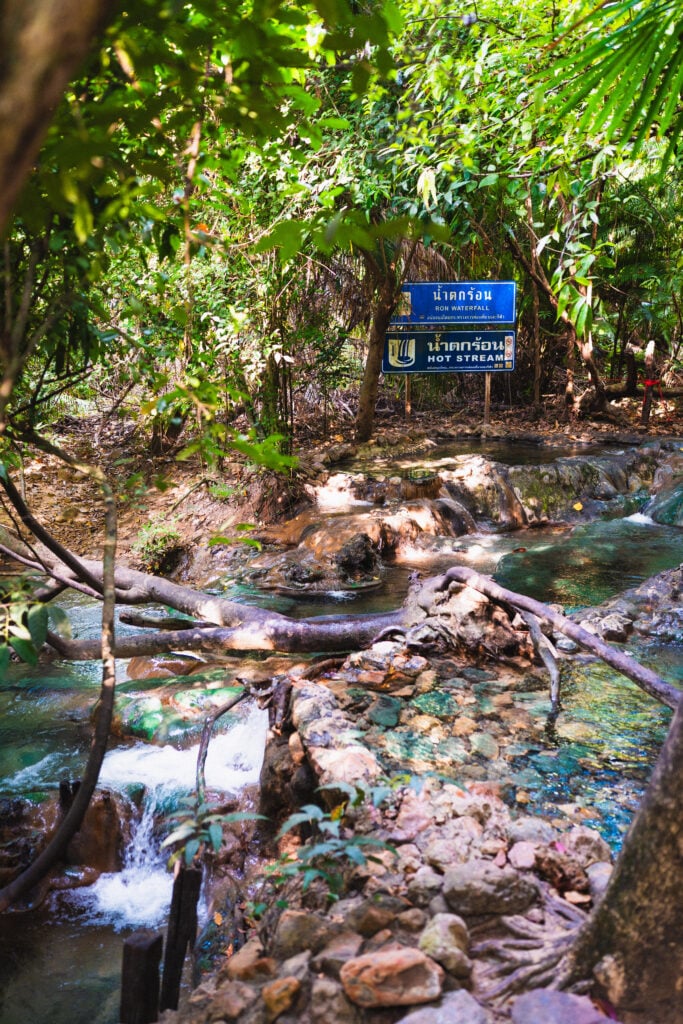 hot stream waterfall