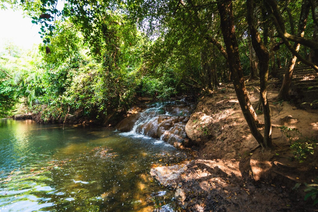 hot stream waterfall krabi