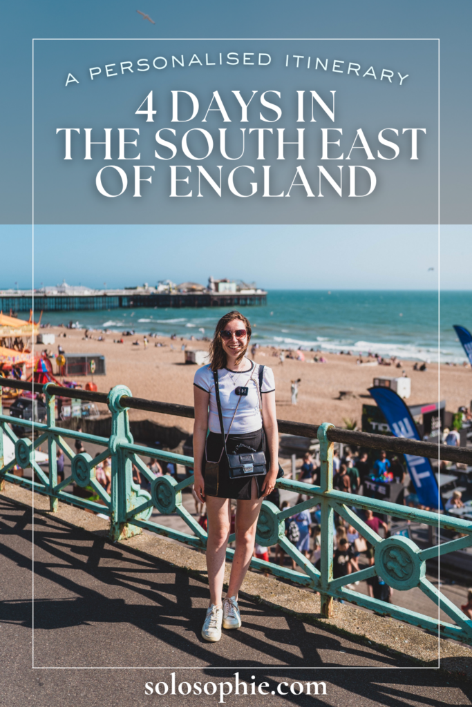 4 days in the south east of England itinerary