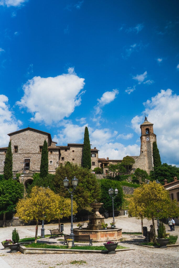 greccio village centre