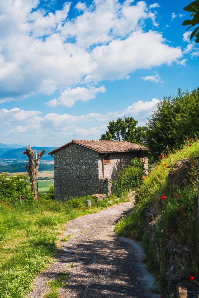 greccio landscape