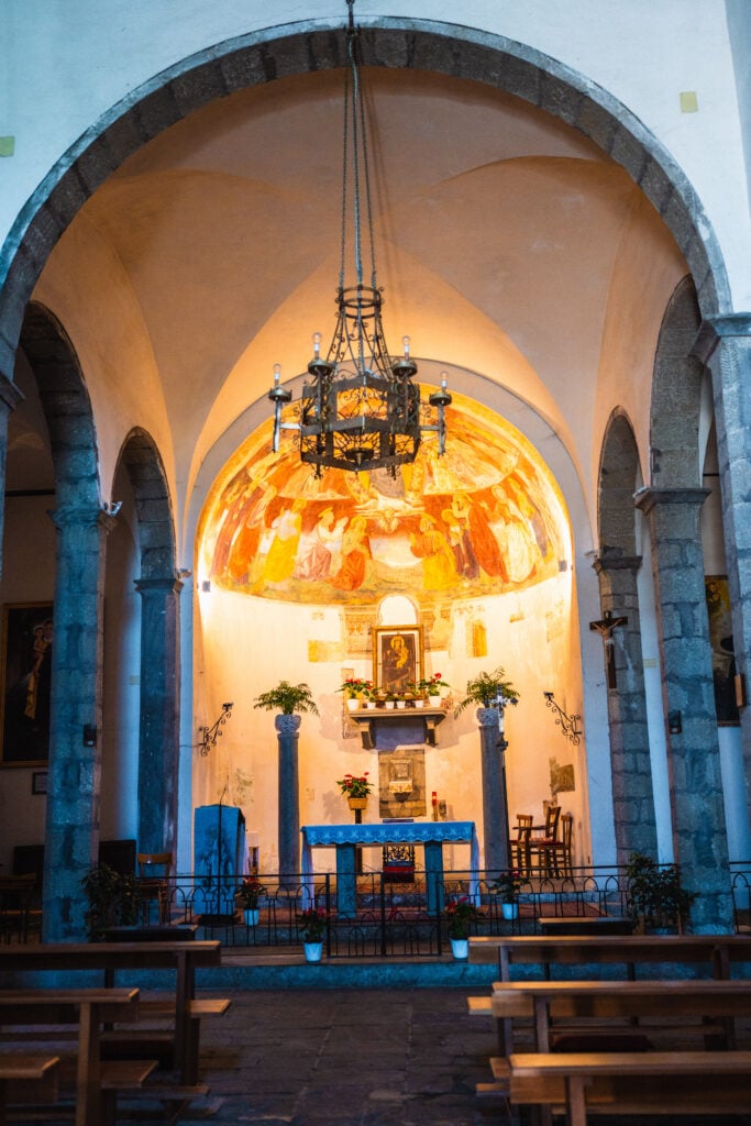 sanctuary along the via francigena