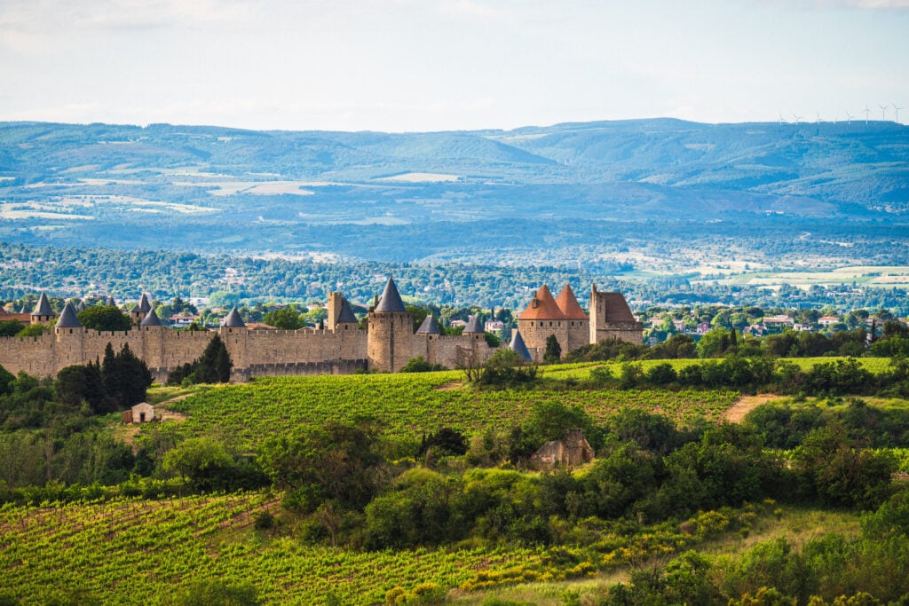 carcassonne from afar