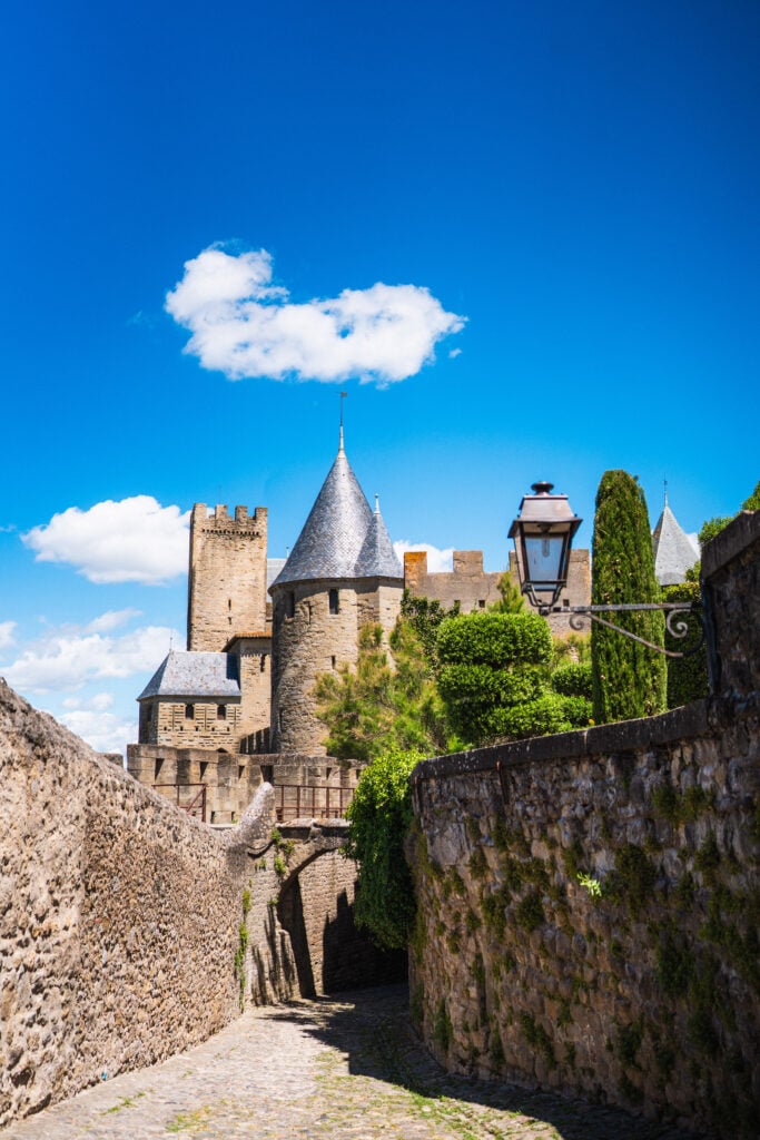 medieval gate carcassonne