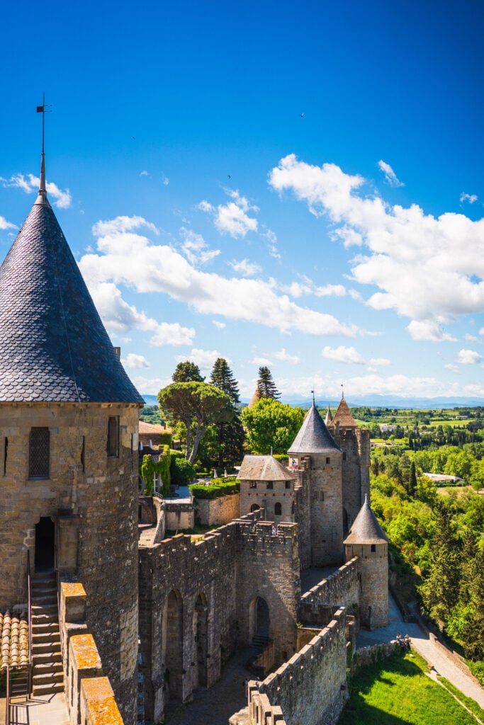 carcassonne medieval views
