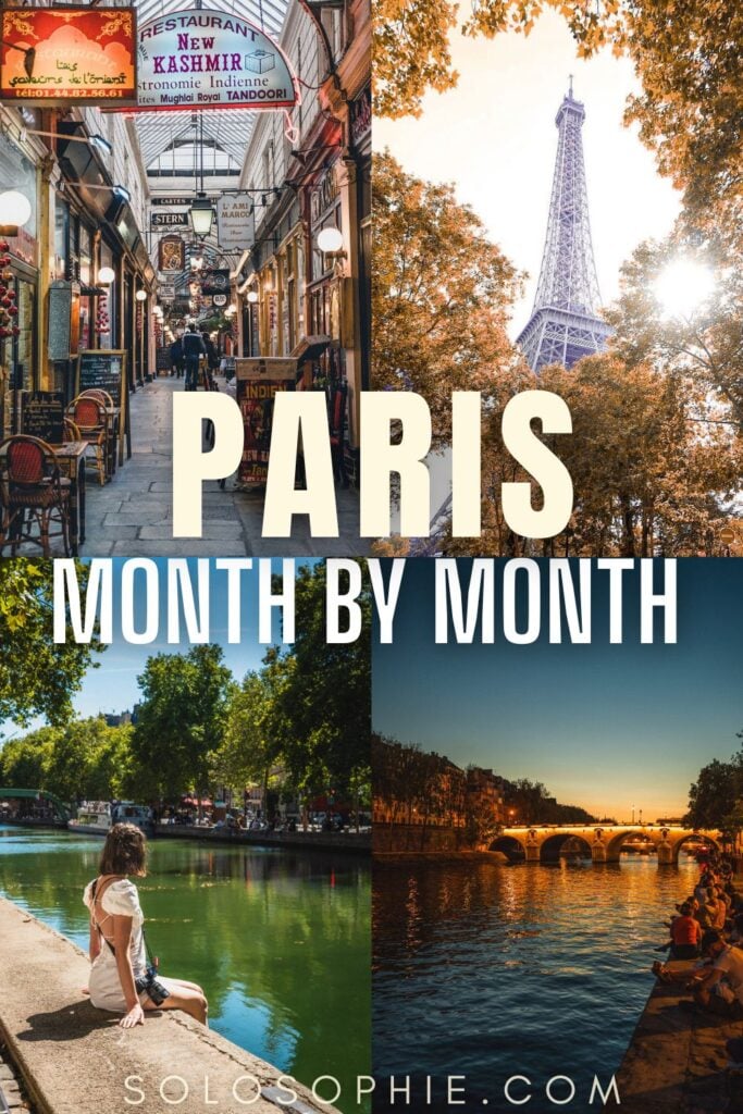 Paris: a month by month guide
