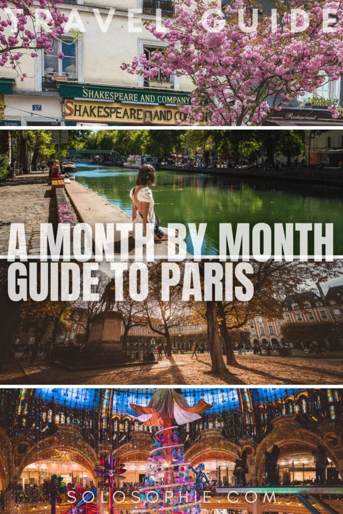 Paris: a month by month guide