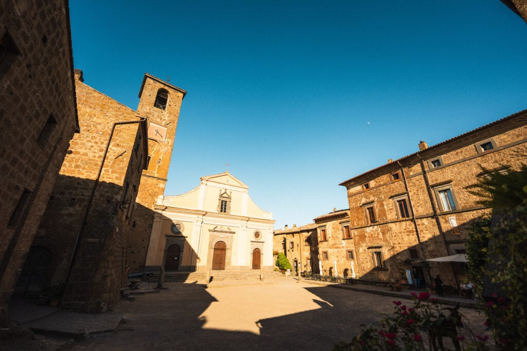 church in civita di bagnoregio