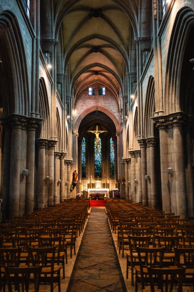 church interior cluny