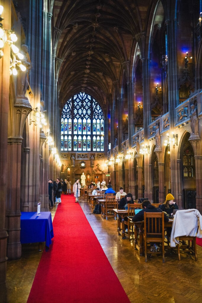 grand reading room john rylands library