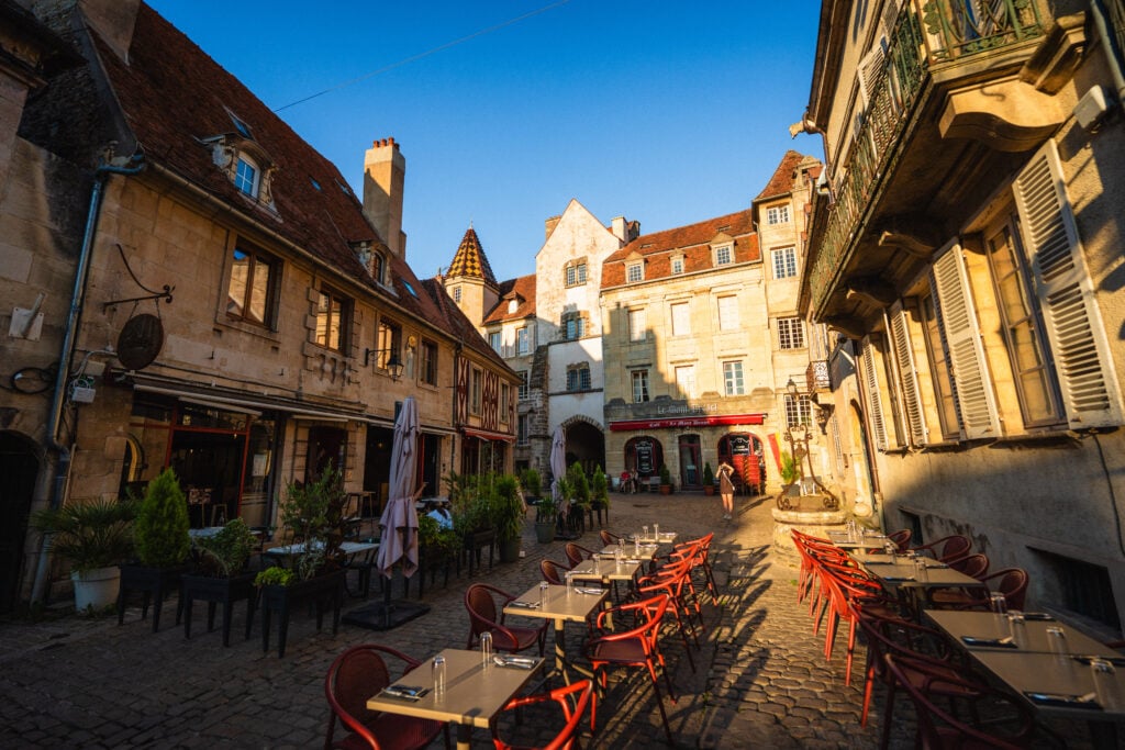 semur-en-auxois sunset