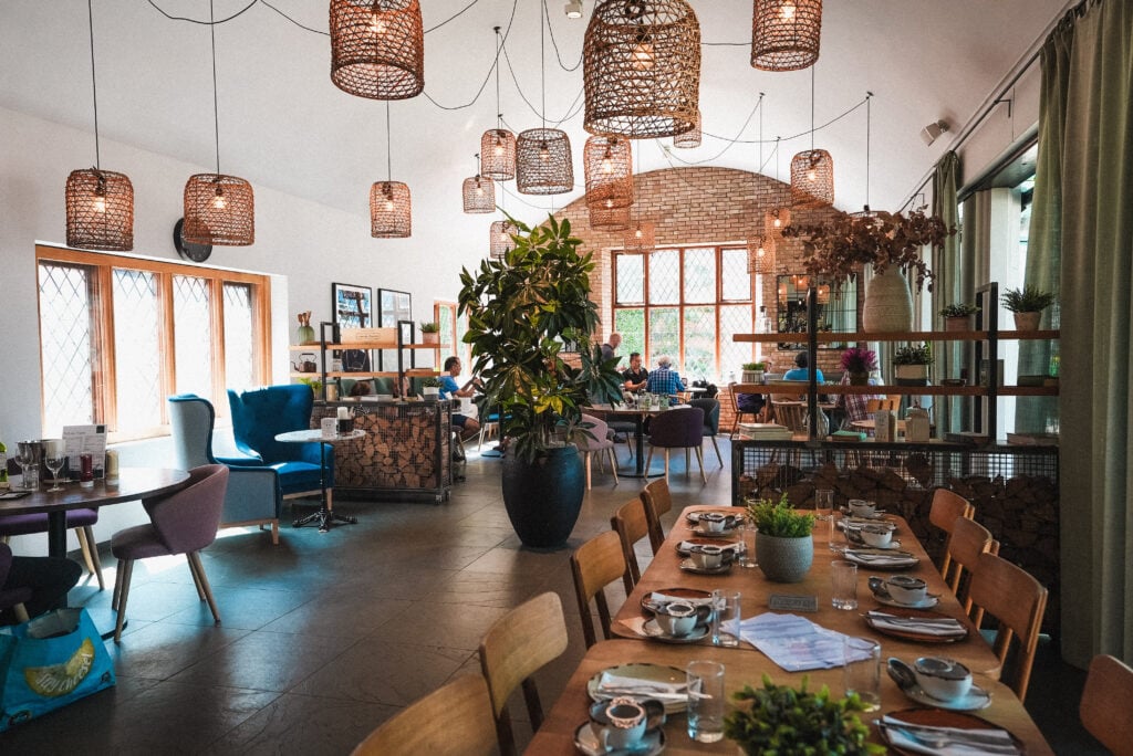 tea room hatfield house