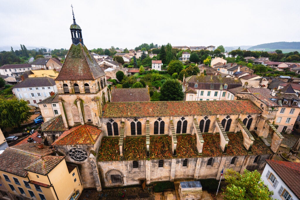 view from tour des fromages