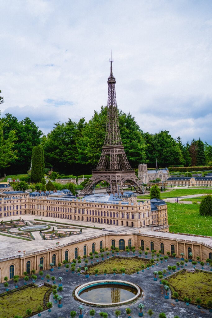 eiffel tower france miniature