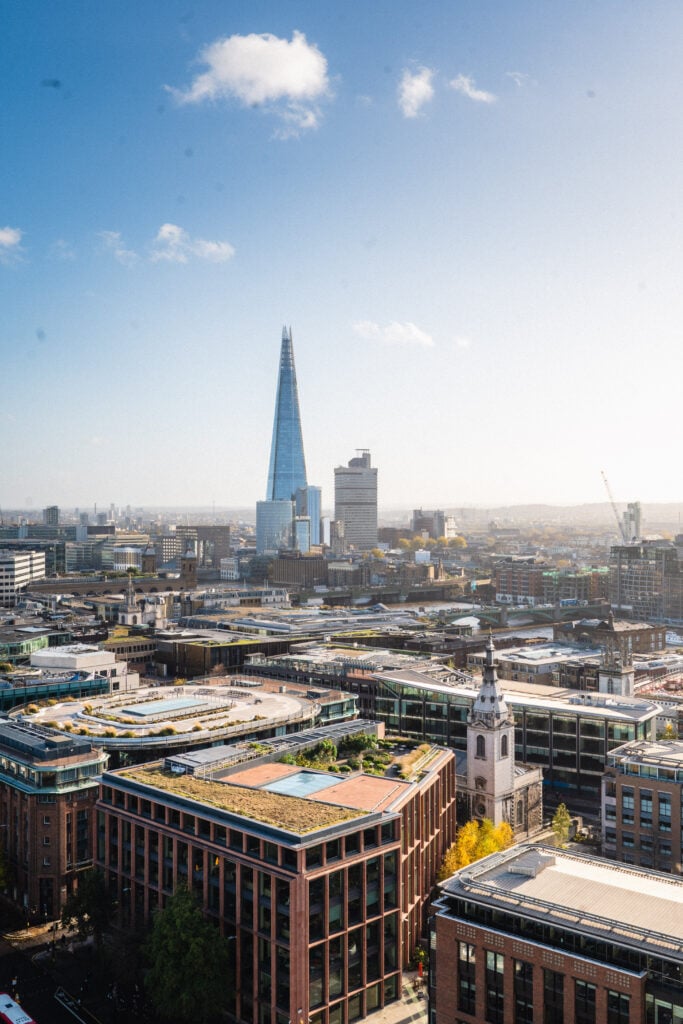 view from st paul's cathedral