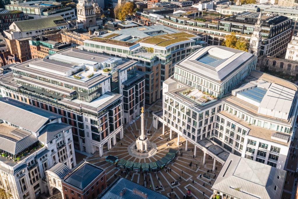 view from st paul's cathedral